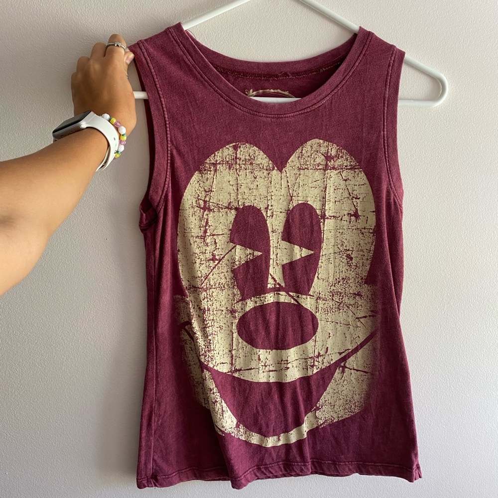 micky face tank top